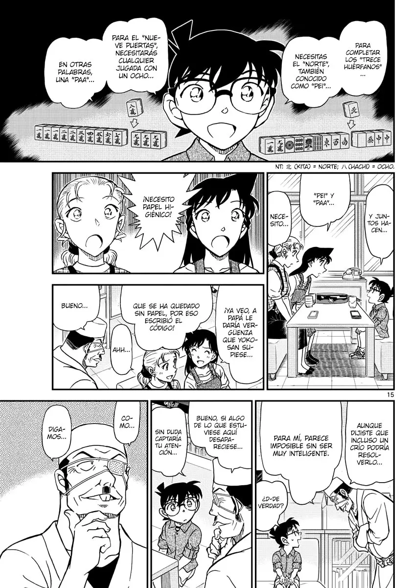 Detective Conan capítulo 1057, página 15