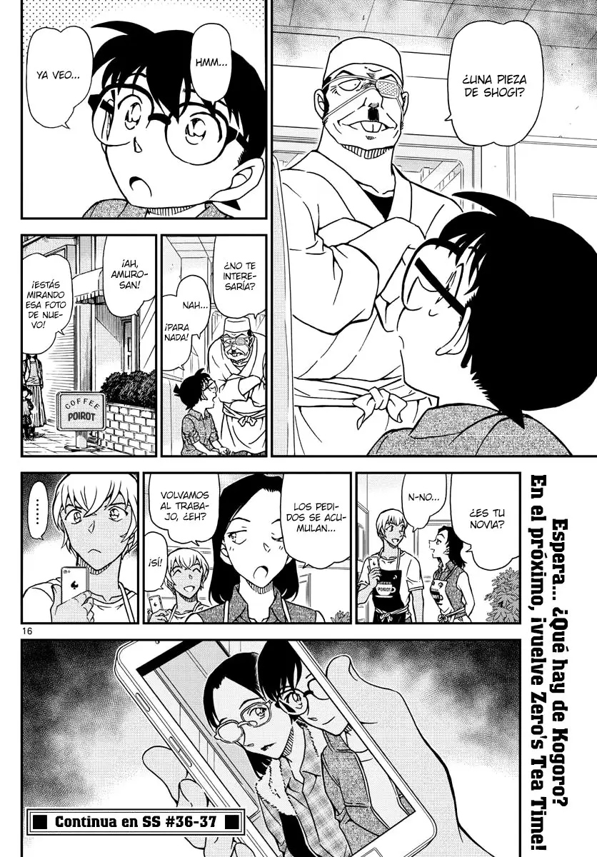Detective Conan capítulo 1057, página 16