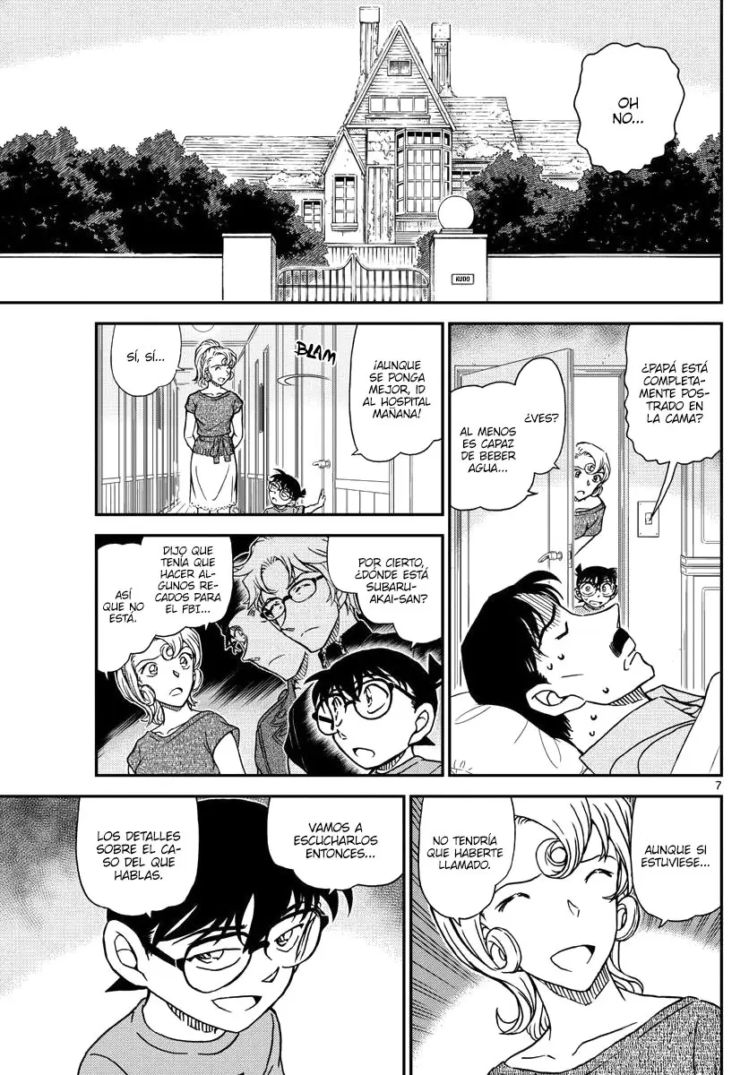 Detective Conan capítulo 1058, página 7
