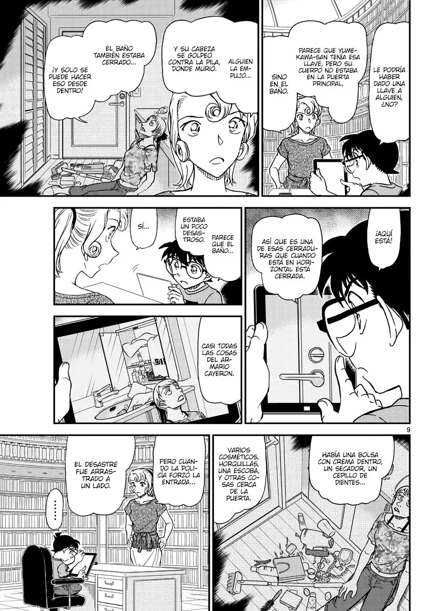 Detective Conan capítulo 1058, página 9
