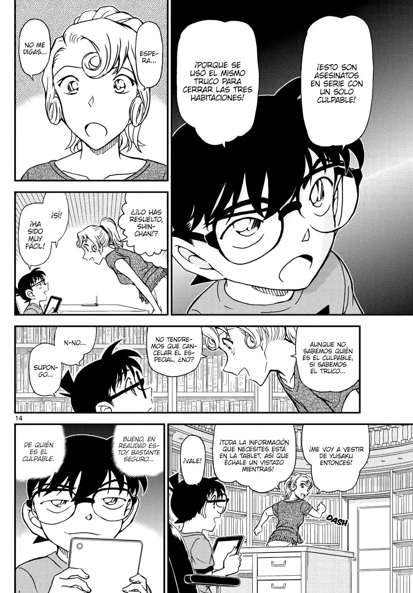 Detective Conan capítulo 1058, página 14