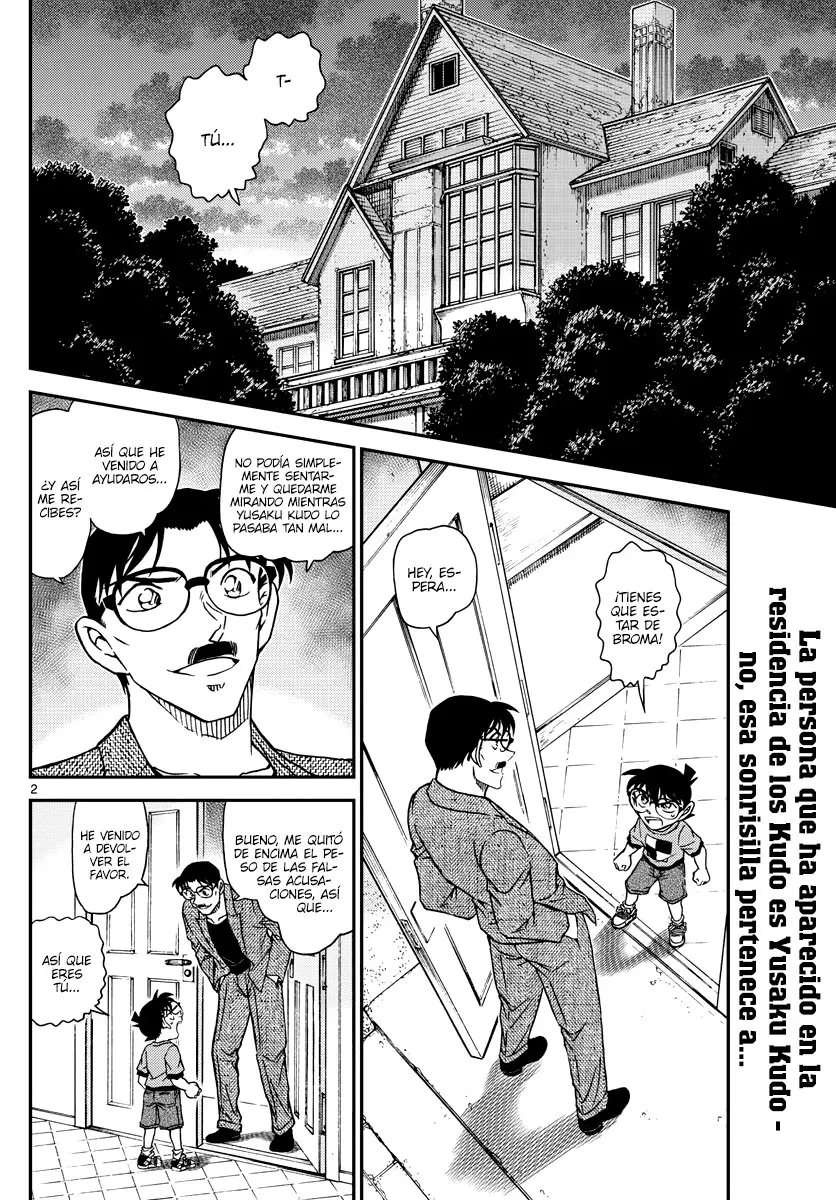 Detective Conan capítulo 1059, página 2