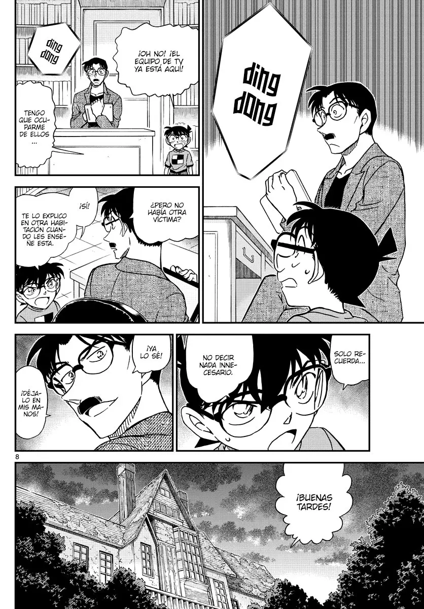 Detective Conan capítulo 1059, página 8
