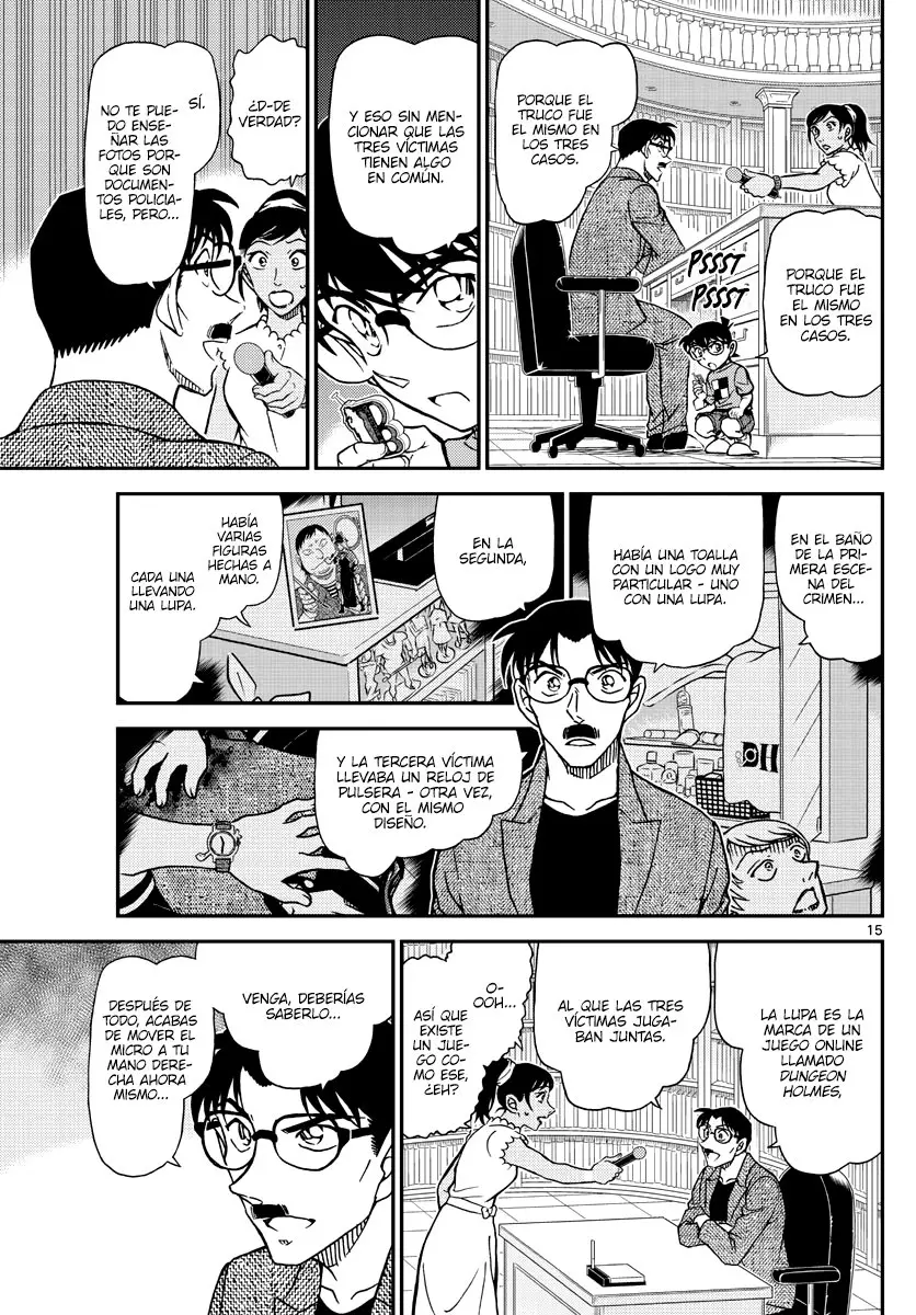 Detective Conan capítulo 1059, página 15