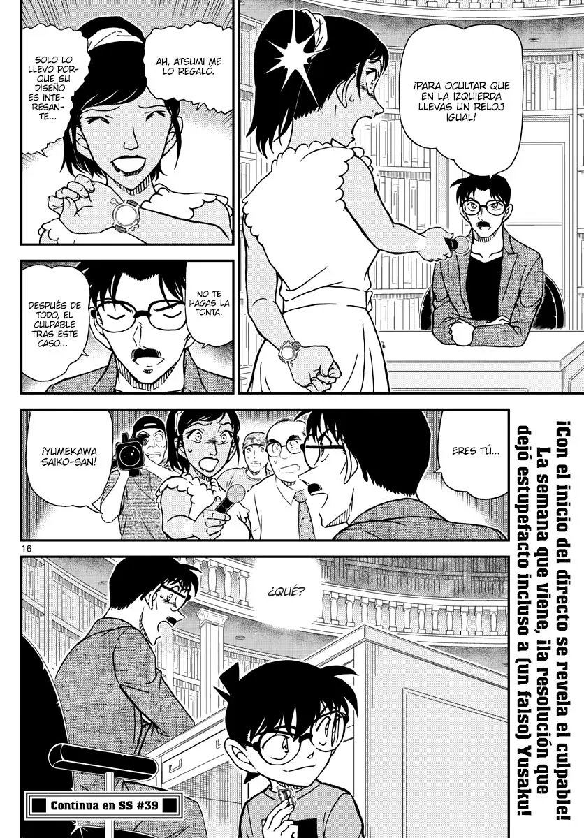 Detective Conan capítulo 1059, página 16