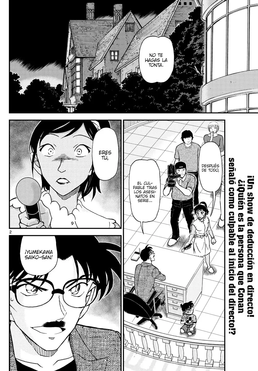 Detective Conan capítulo 1060, página 2