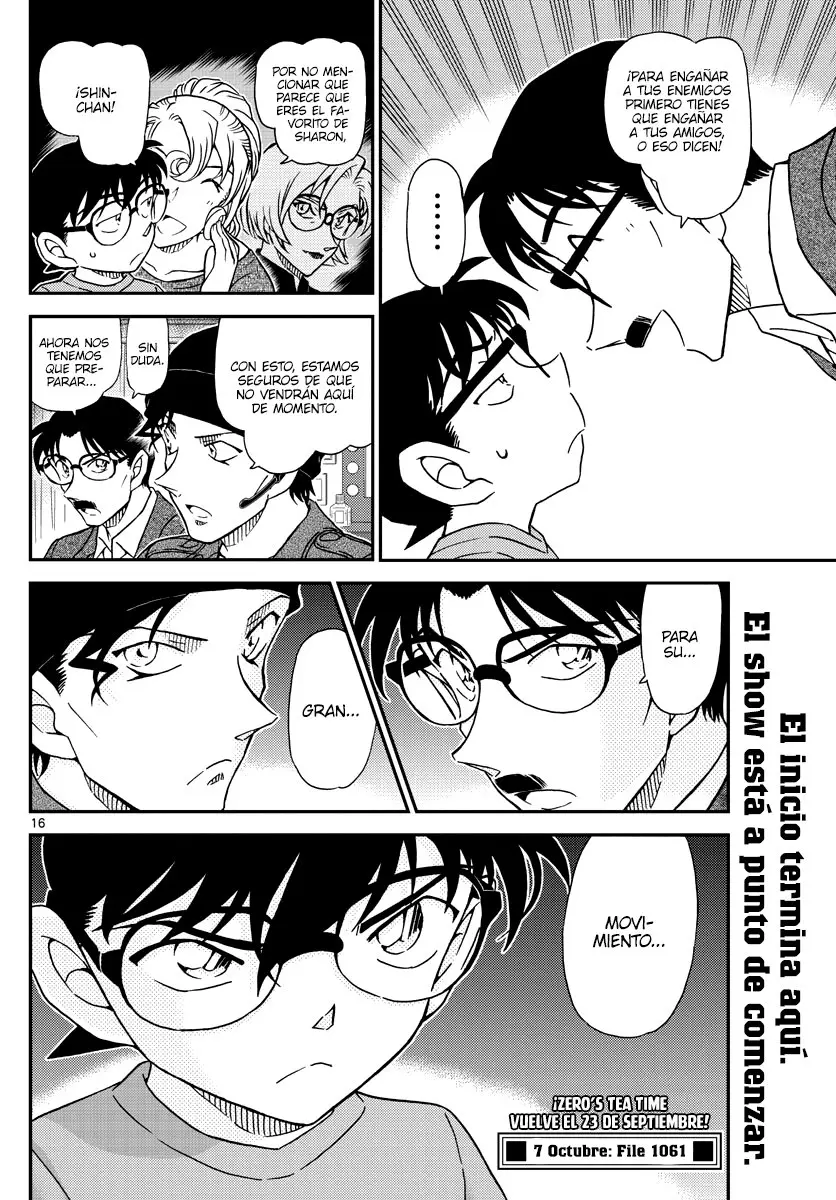 Detective Conan capítulo 1060, página 16