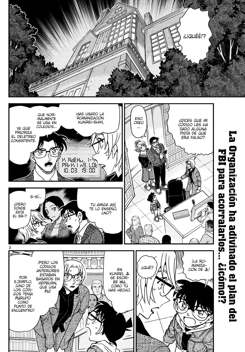 Detective Conan capítulo 1063, página 2