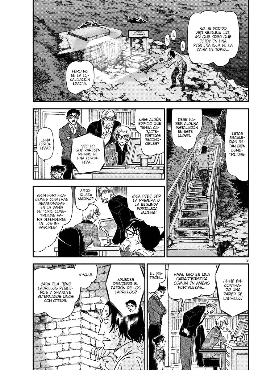 Detective Conan capítulo 1064, página 3
