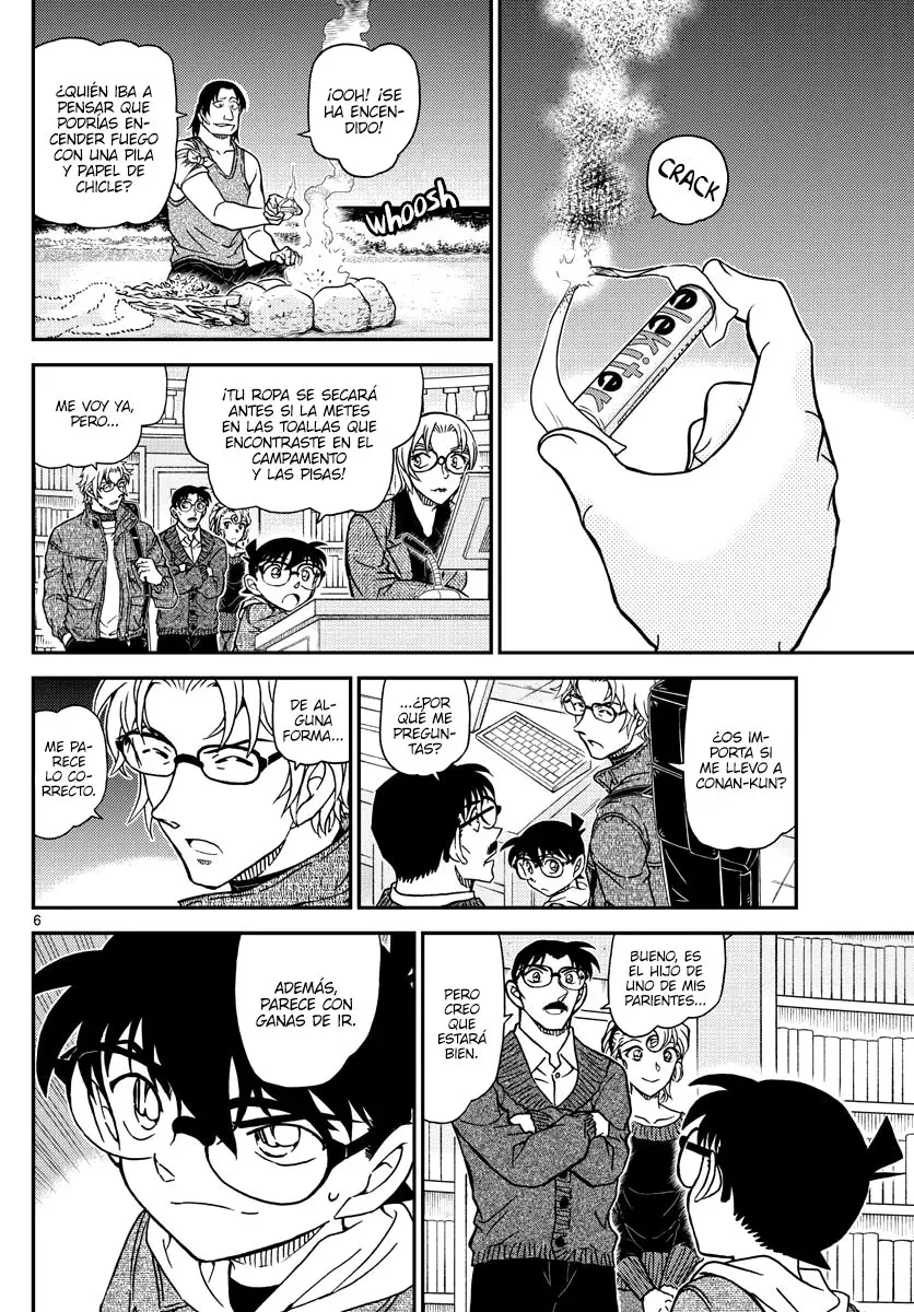 Detective Conan capítulo 1064, página 6
