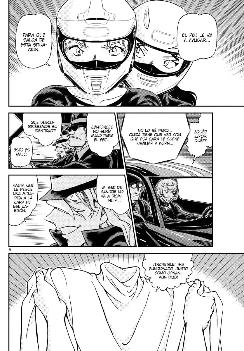 Detective Conan capítulo 1064, página 8