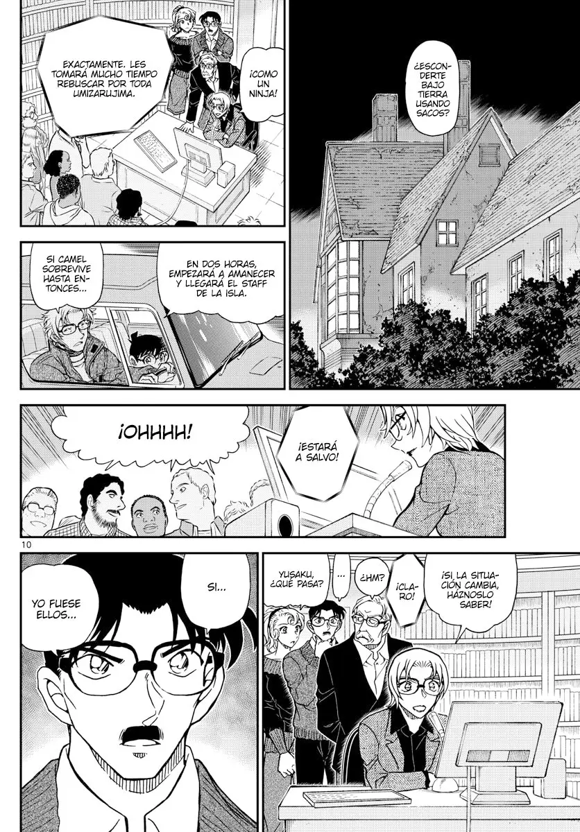 Detective Conan capítulo 1065, página 10