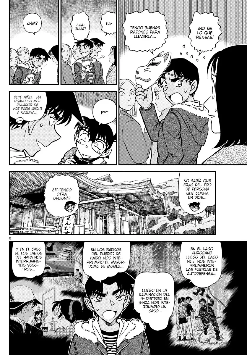 Detective Conan capítulo 1067, página 8
