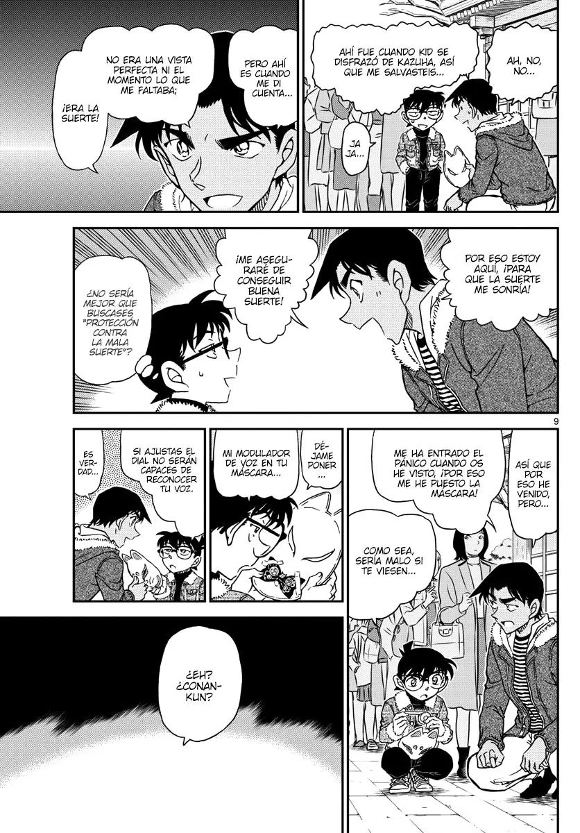 Detective Conan capítulo 1067, página 9