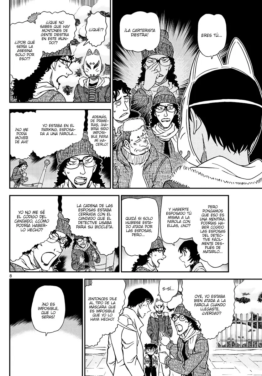 Detective Conan capítulo 1069, página 8