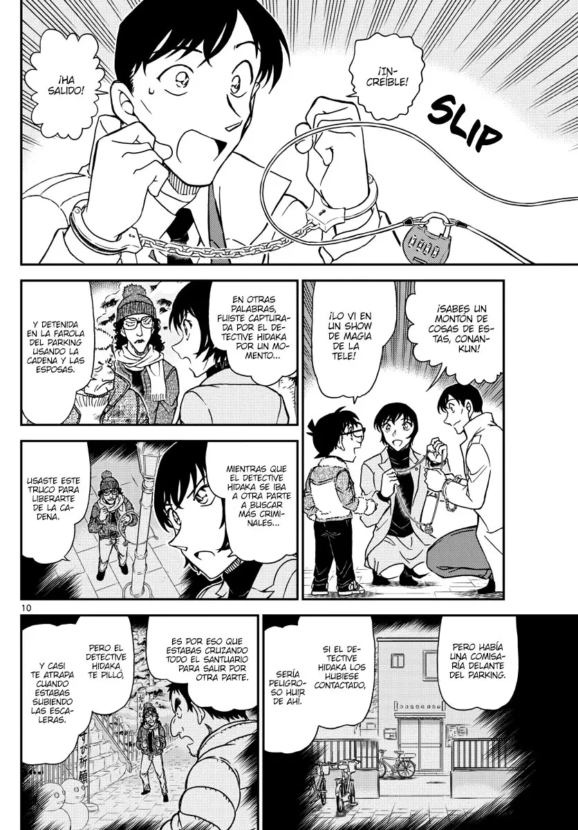 Detective Conan capítulo 1069, página 10