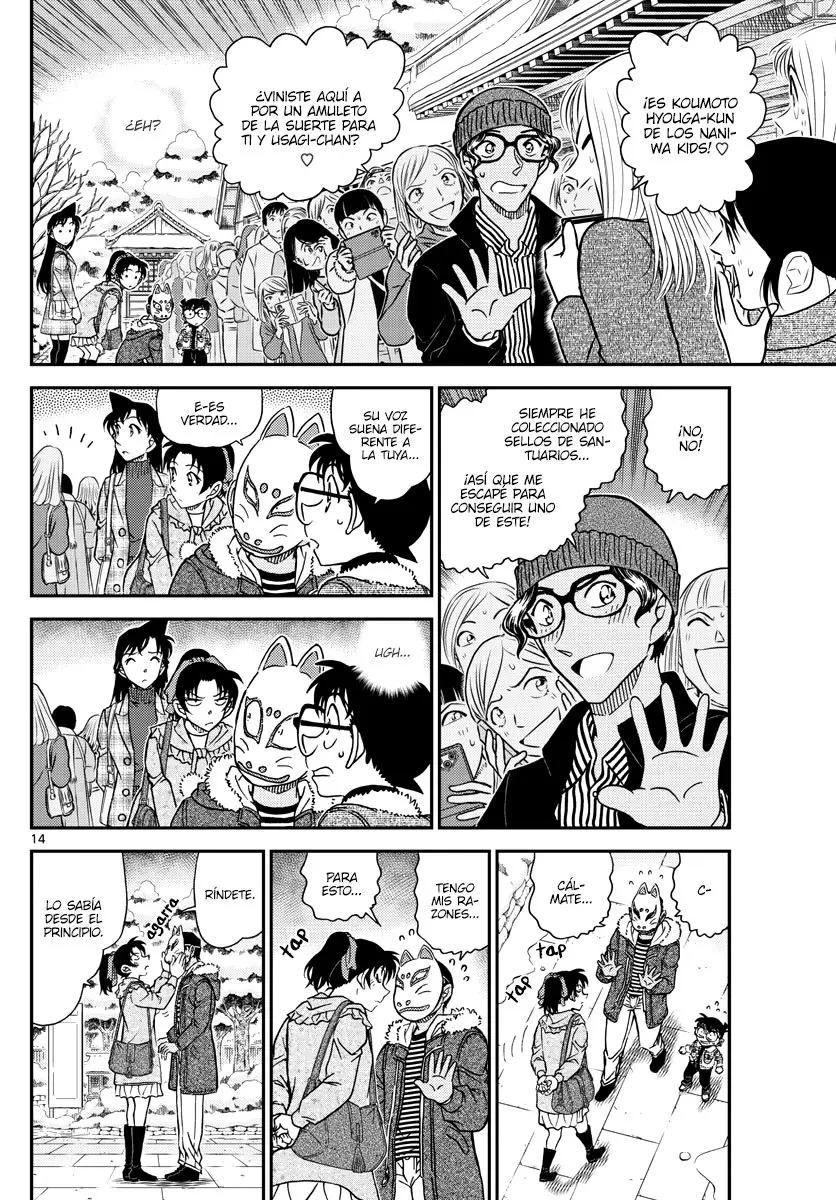 Detective Conan capítulo 1069, página 14