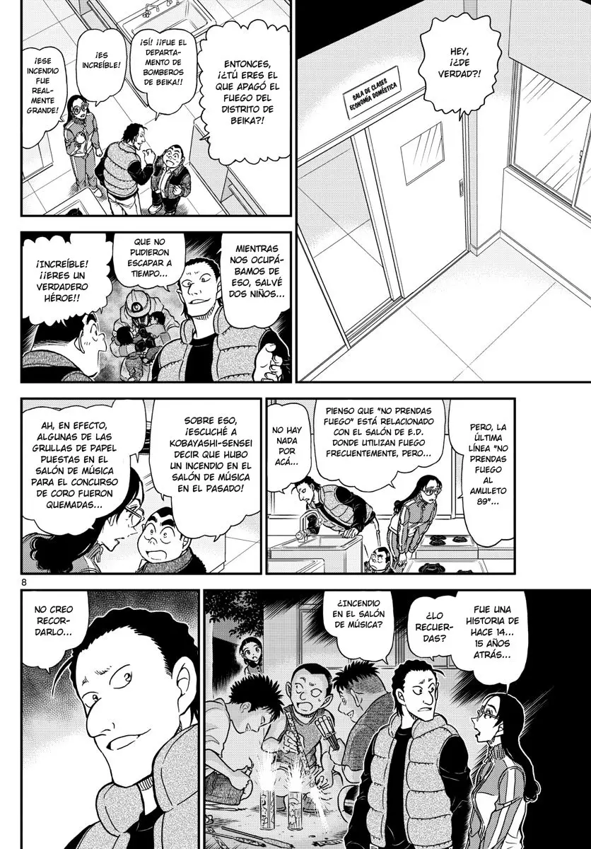 Detective Conan capítulo 1071, página 8