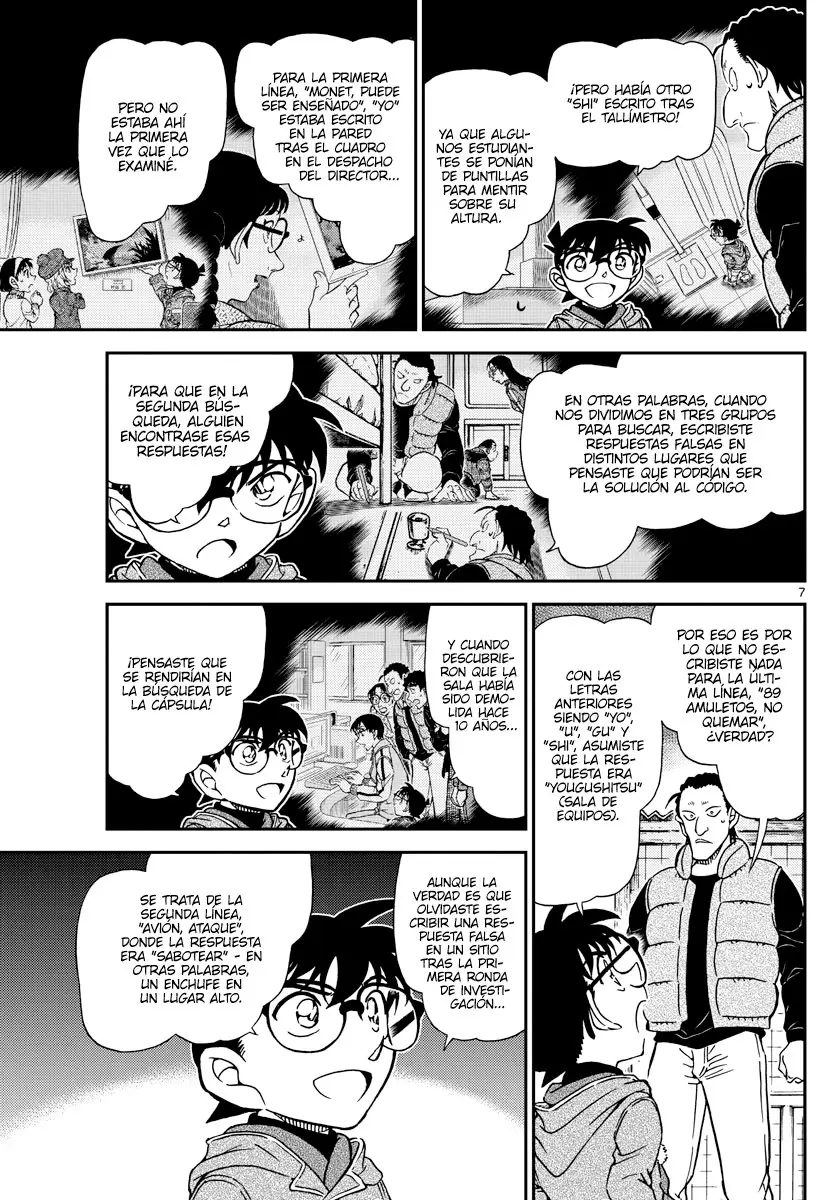 Detective Conan capítulo 1072, página 7