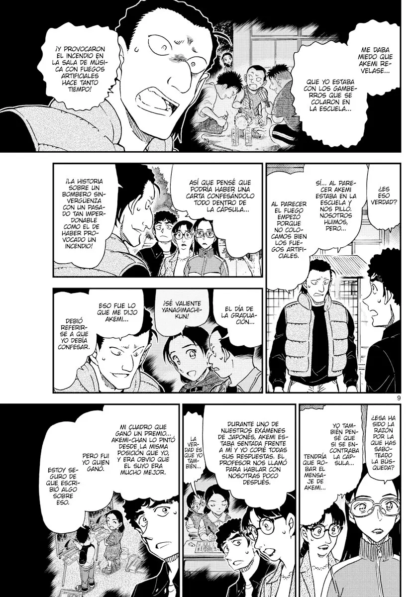 Detective Conan capítulo 1072, página 9