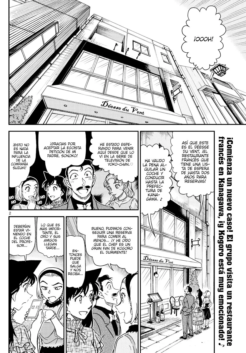 Detective Conan capítulo 1073, página 2
