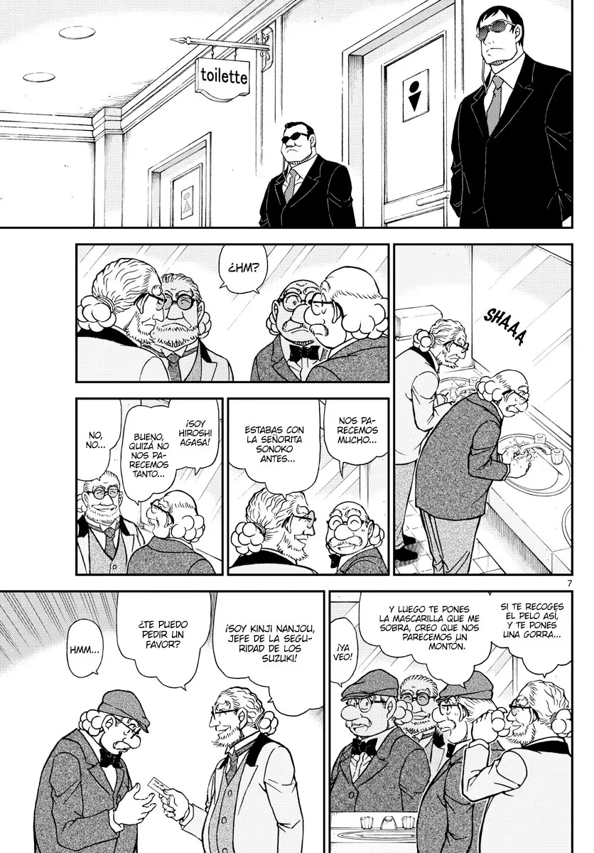 Detective Conan capítulo 1073, página 7