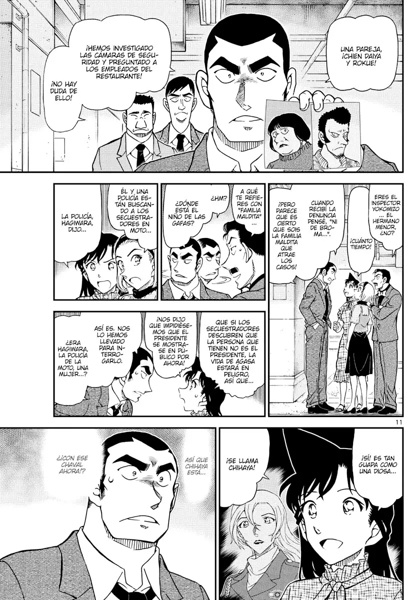 Detective Conan capítulo 1074, página 11
