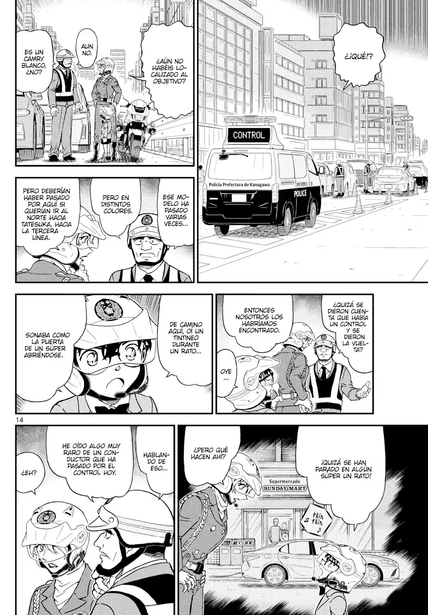 Detective Conan capítulo 1074, página 14