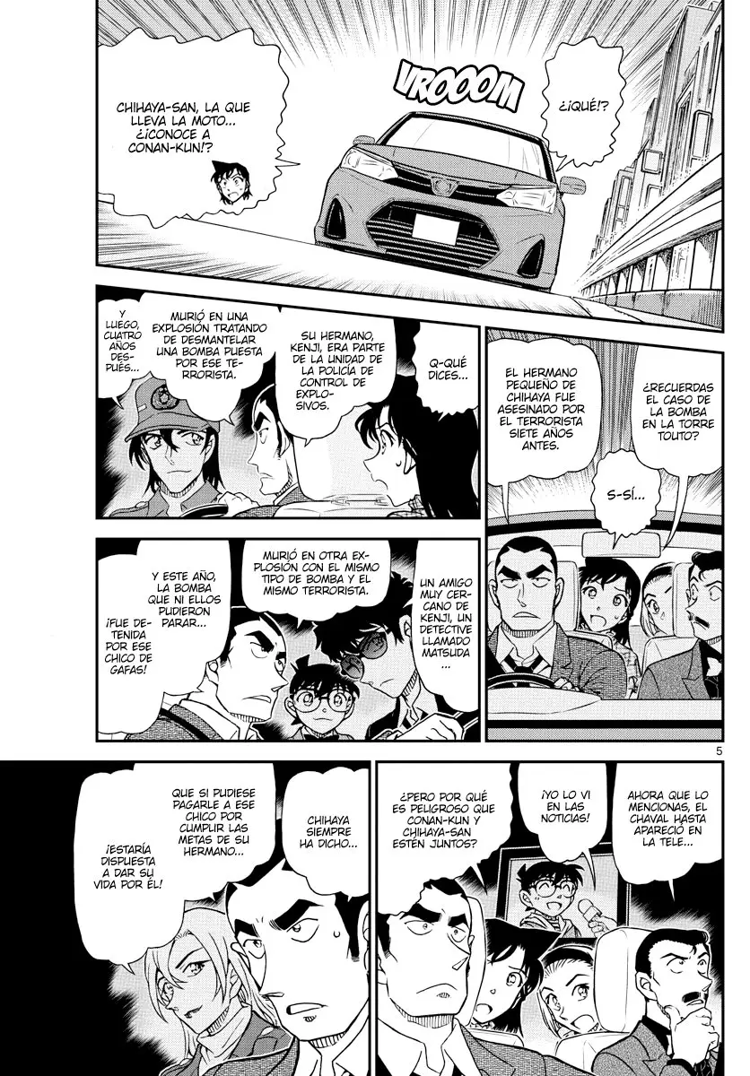 Detective Conan capítulo 1075, página 5