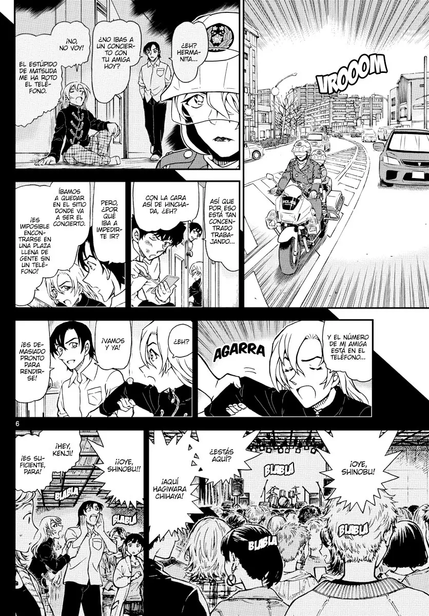 Detective Conan capítulo 1075, página 6