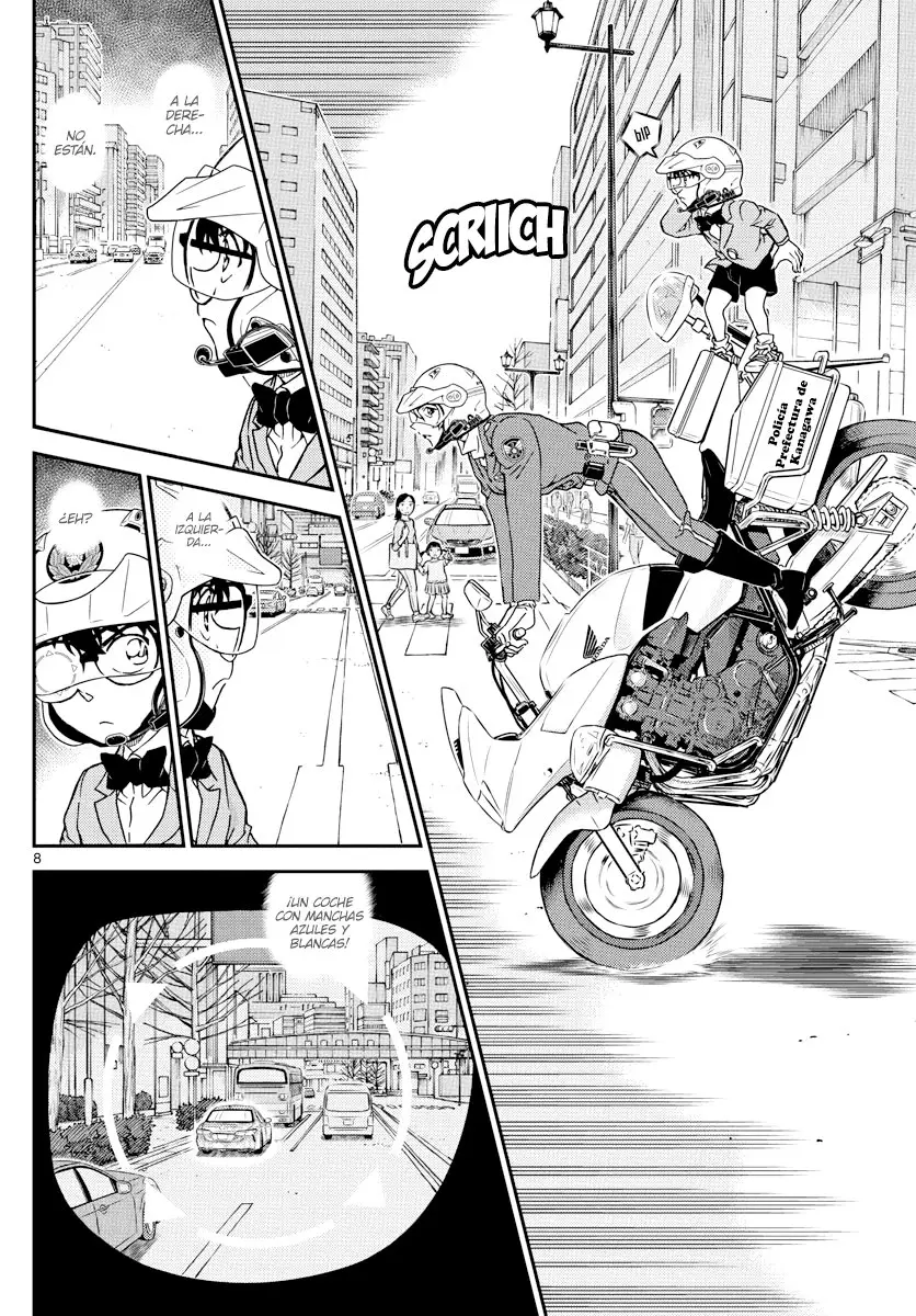 Detective Conan capítulo 1075, página 8