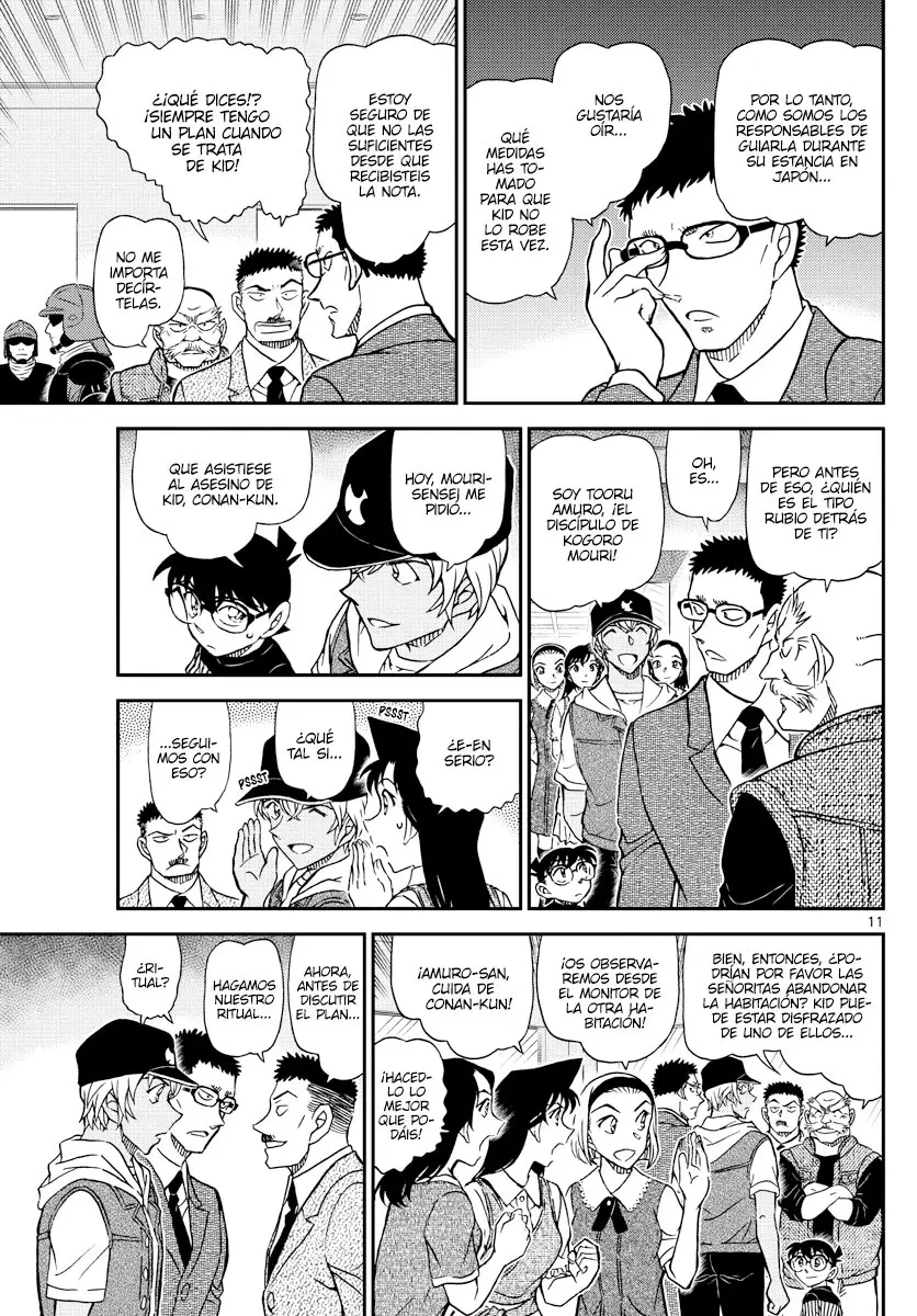Detective Conan capítulo 1076, página 11