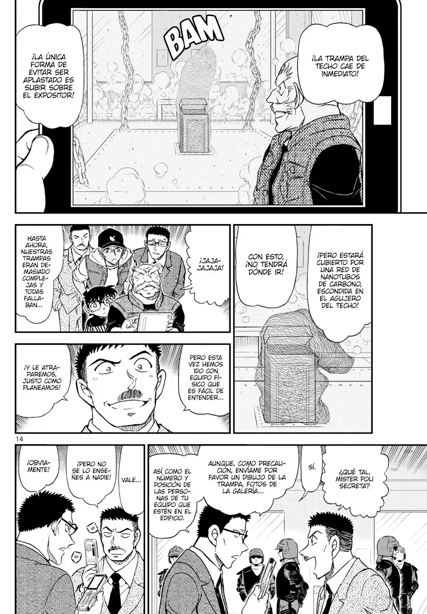 Detective Conan capítulo 1076, página 14