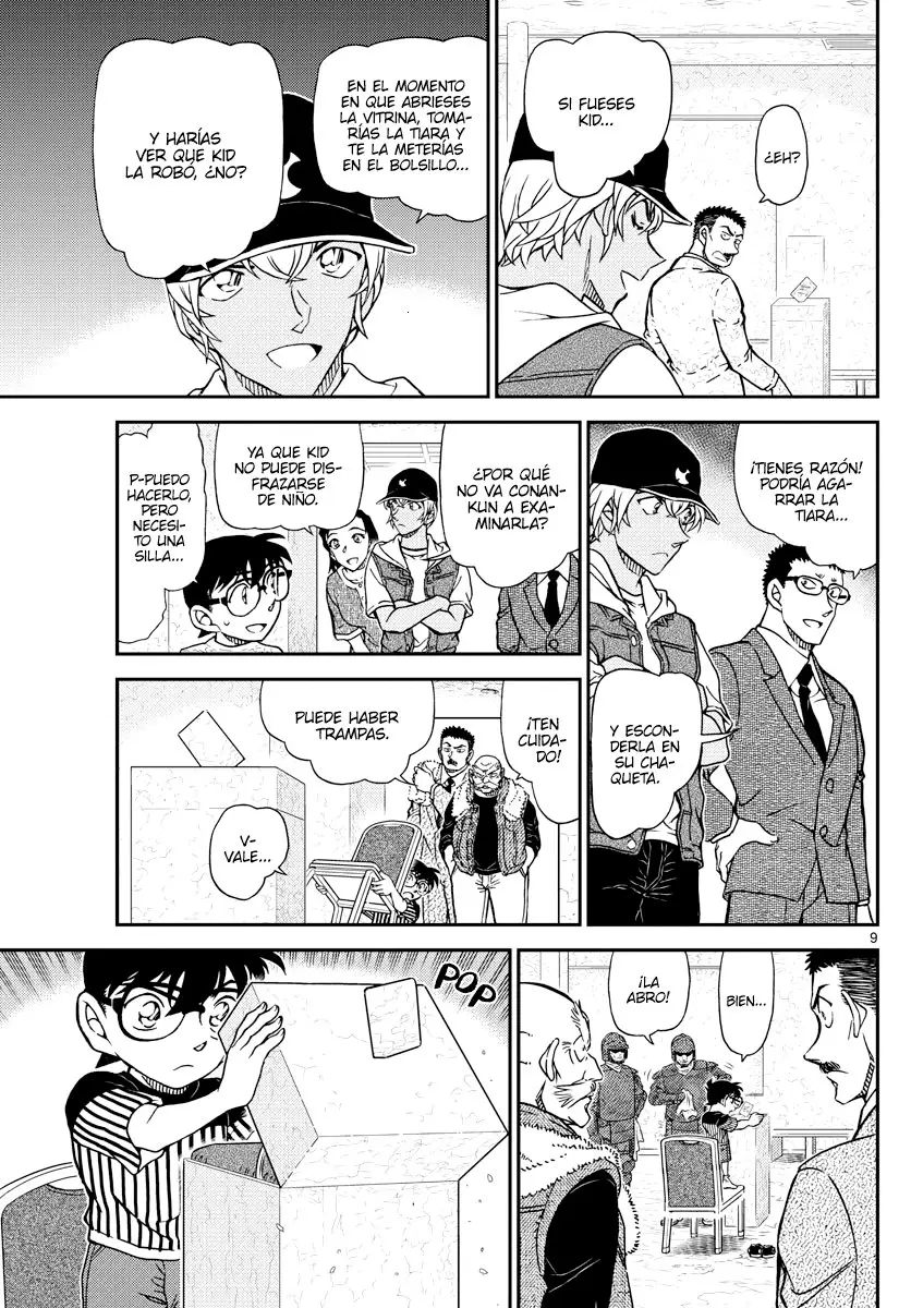 Detective Conan capítulo 1077, página 9
