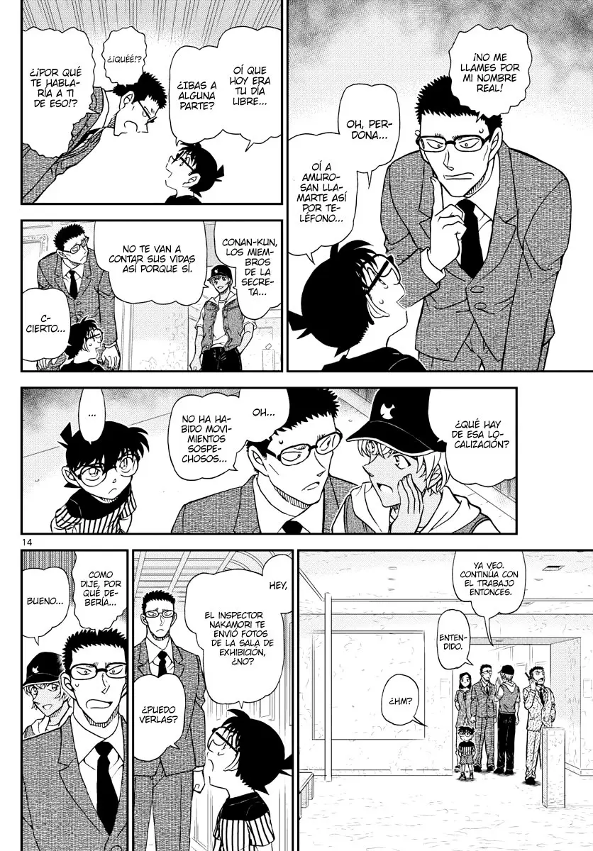 Detective Conan capítulo 1077, página 14
