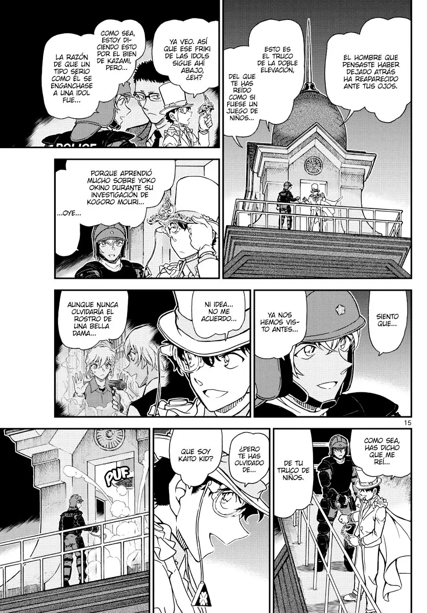 Detective Conan capítulo 1078, página 15