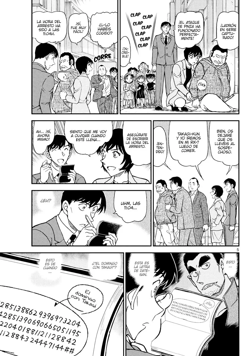 Detective Conan capítulo 1079, página 5