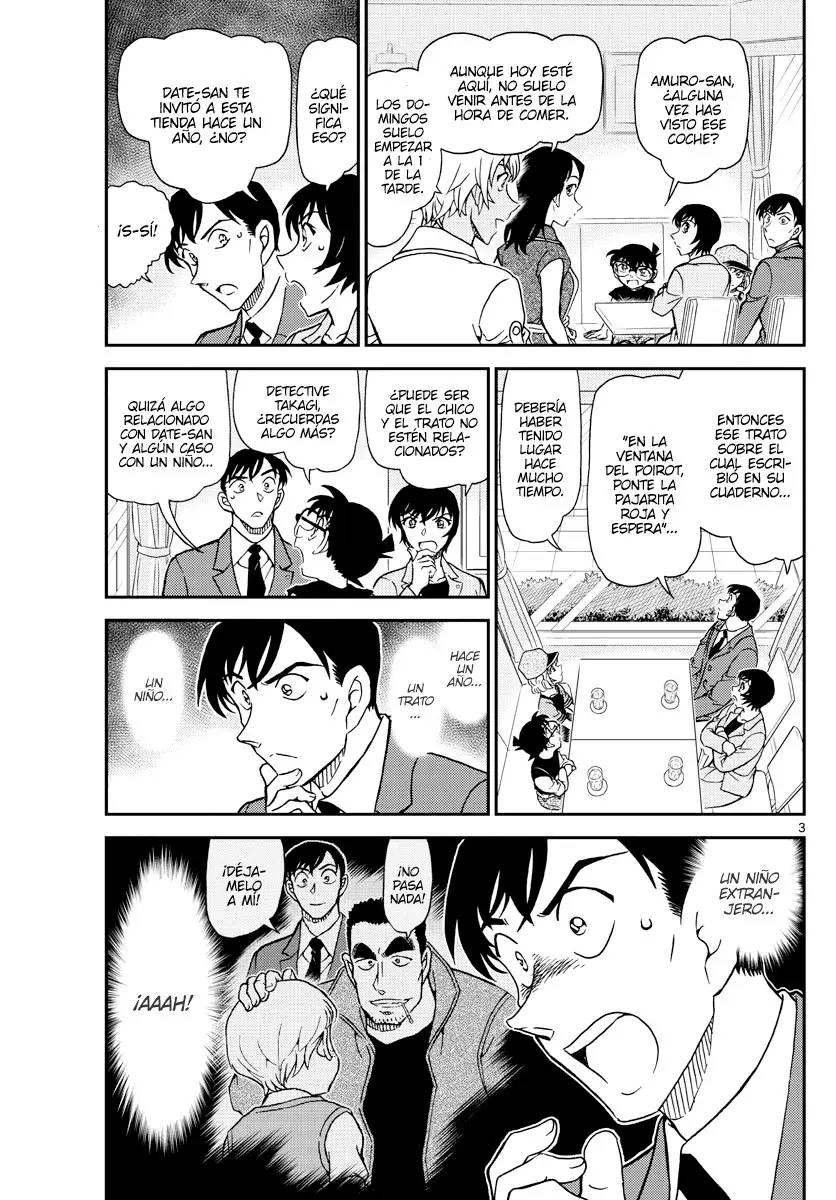 Detective Conan capítulo 1080, página 3