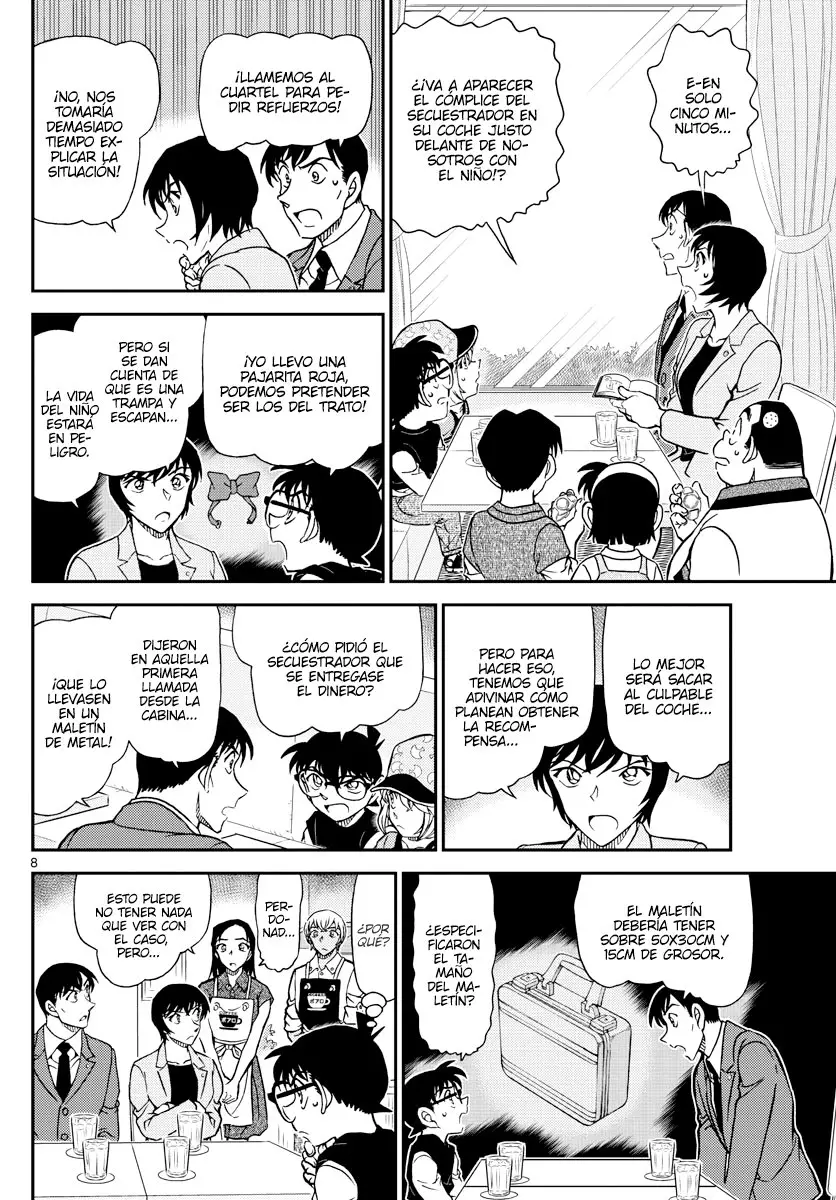 Detective Conan capítulo 1080, página 8