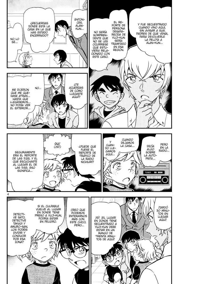 Detective Conan capítulo 1081, página 4