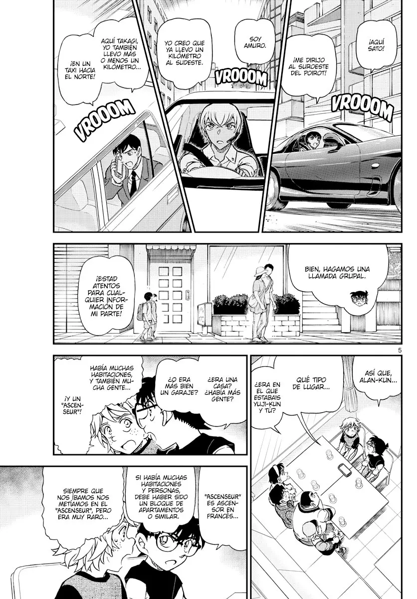 Detective Conan capítulo 1081, página 5