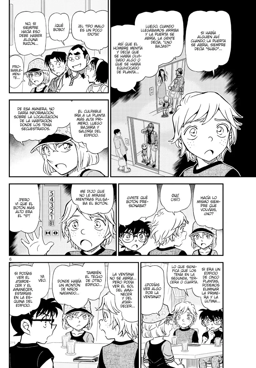 Detective Conan capítulo 1081, página 6