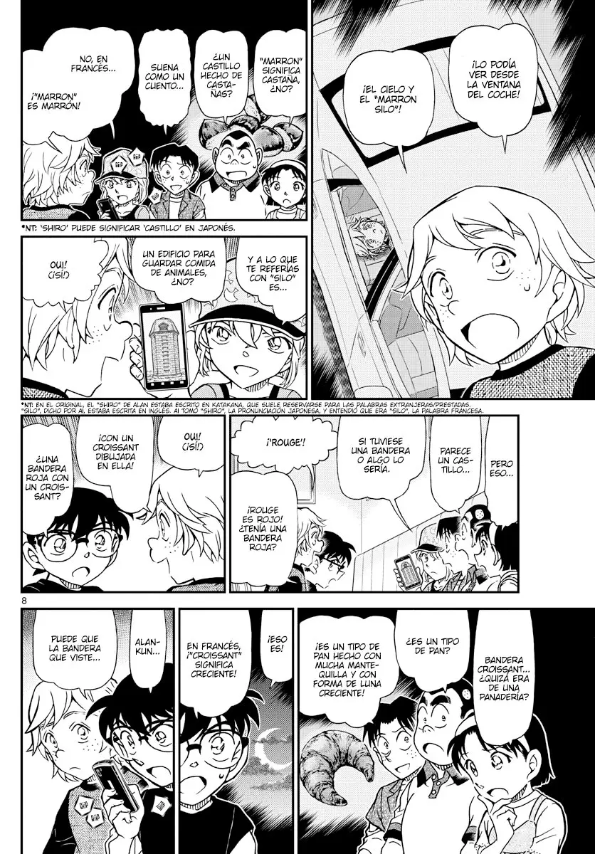 Detective Conan capítulo 1081, página 8