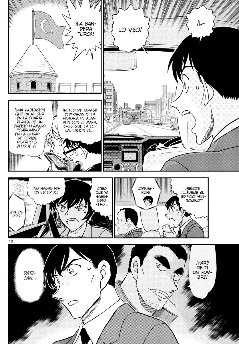 Detective Conan capítulo 1081, página 10