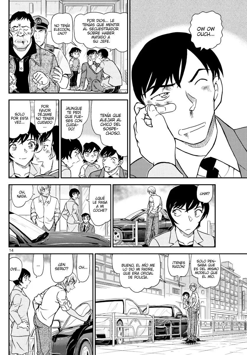 Detective Conan capítulo 1081, página 14