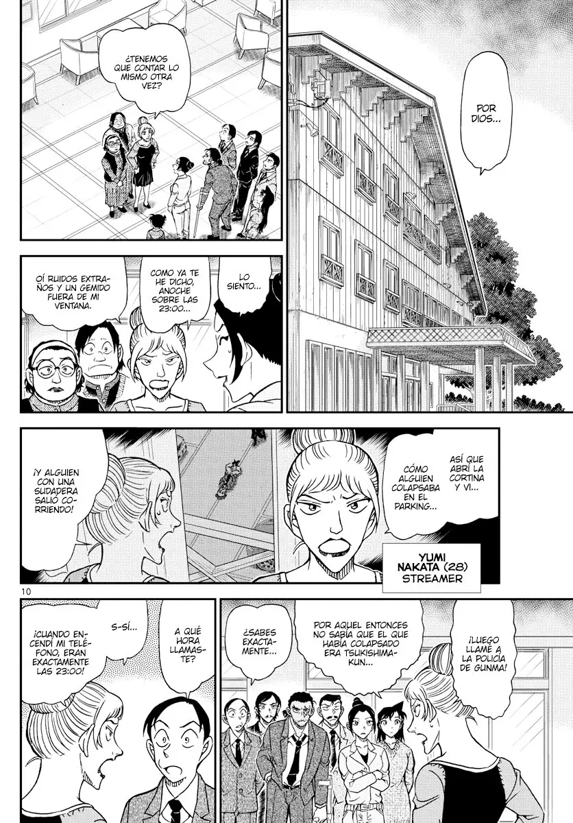 Detective Conan capítulo 1082, página 10