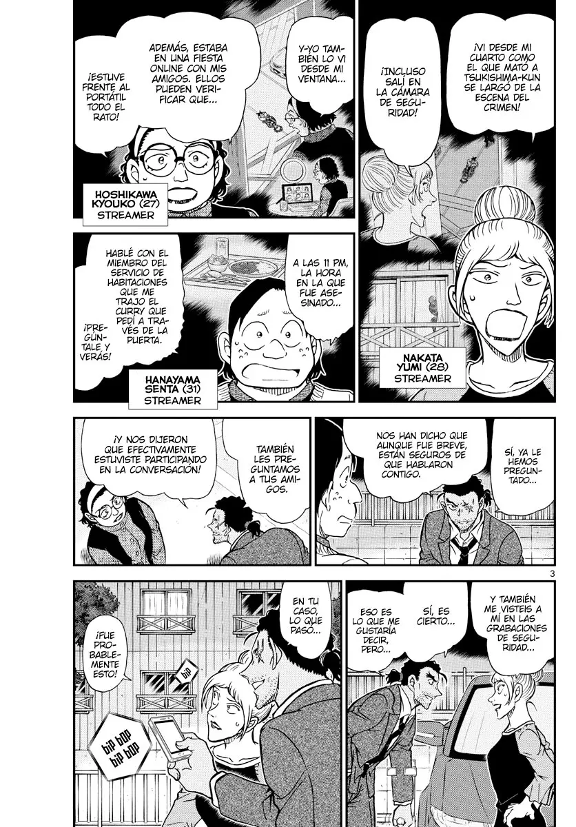 Detective Conan capítulo 1084, página 3