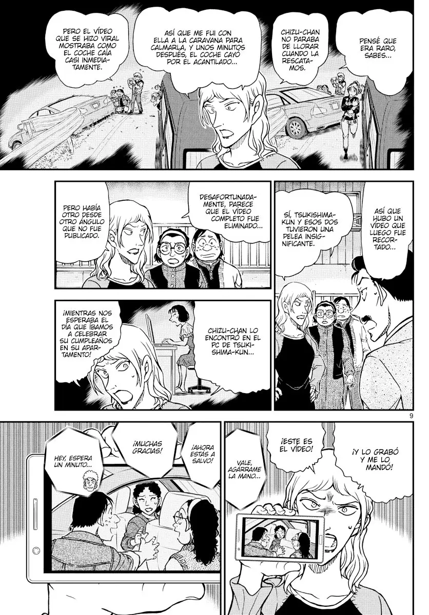 Detective Conan capítulo 1084, página 9
