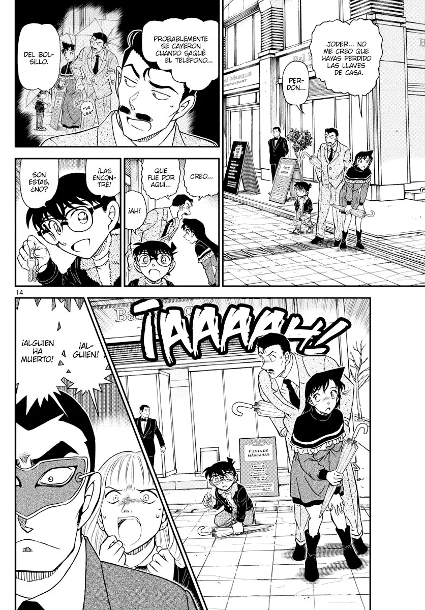 Detective Conan capítulo 1085, página 14