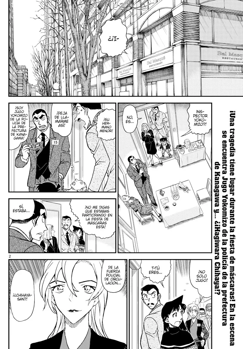 Detective Conan capítulo 1086, página 2
